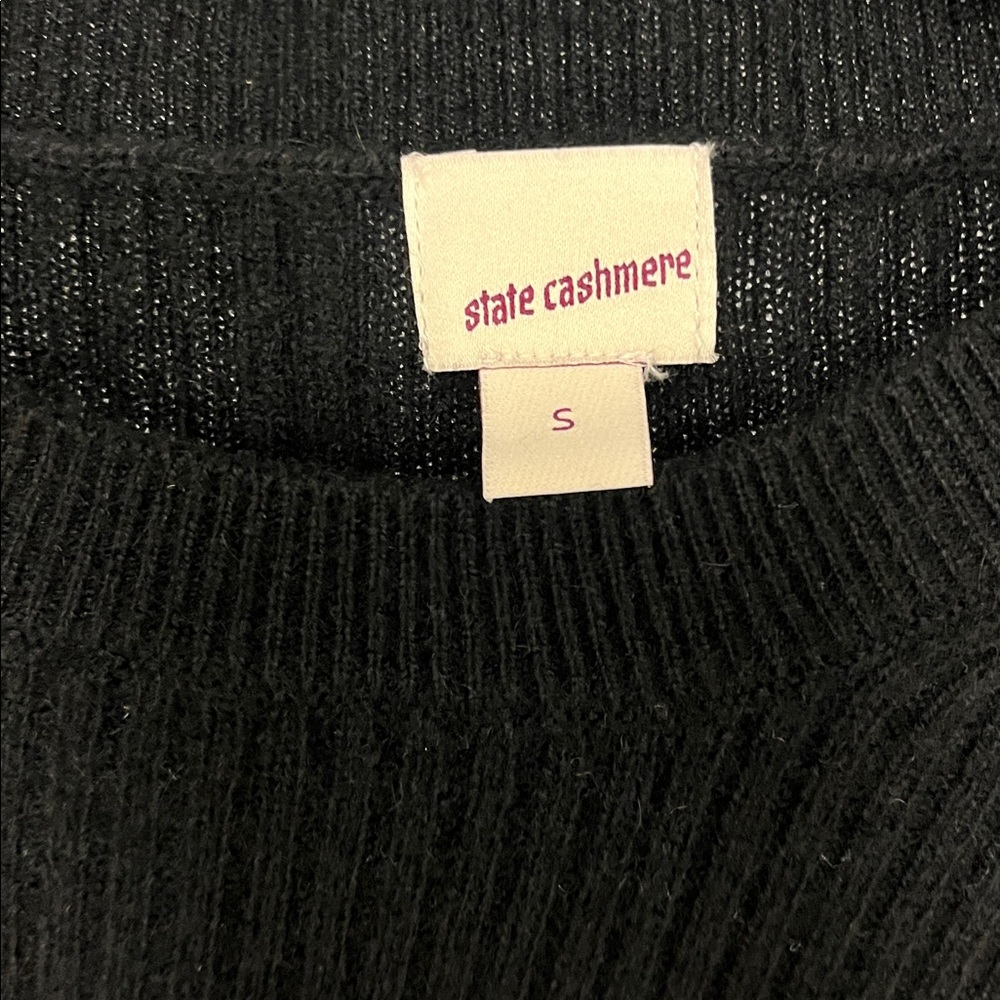 Black Straight Leg Women's suit CASHMERE!!! - Picture 8 of 9